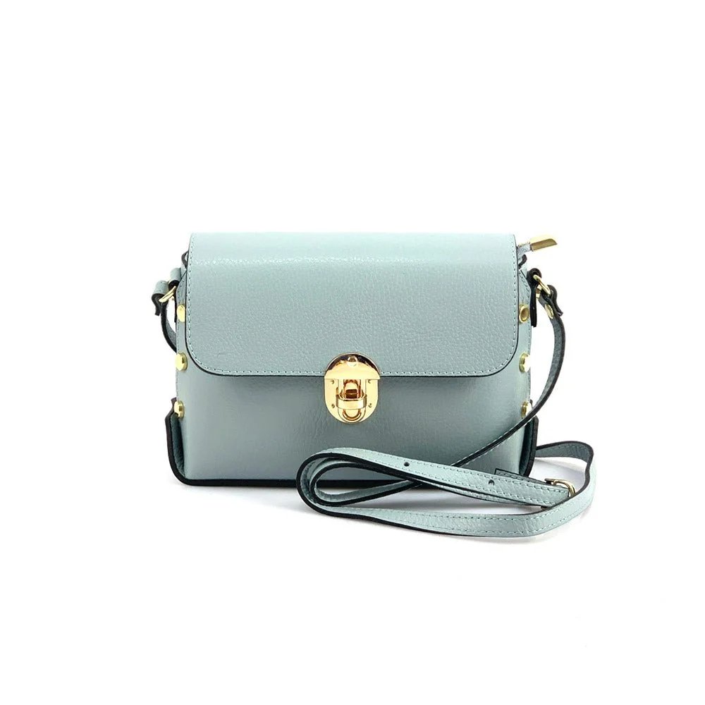 Malak Clutch in smooth calfskin leather - Image 4