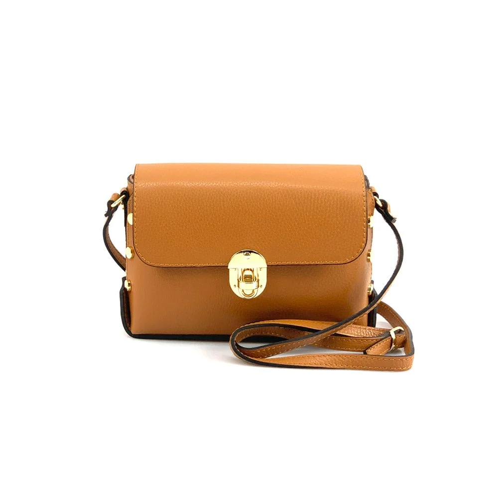 Malak Clutch in smooth calfskin leather - Image 5