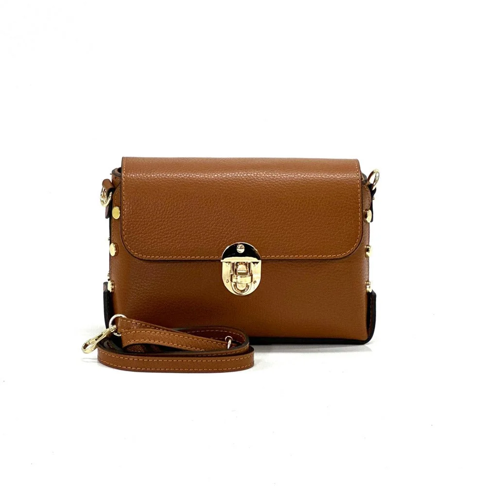 Malak Clutch in smooth calfskin leather - Image 7