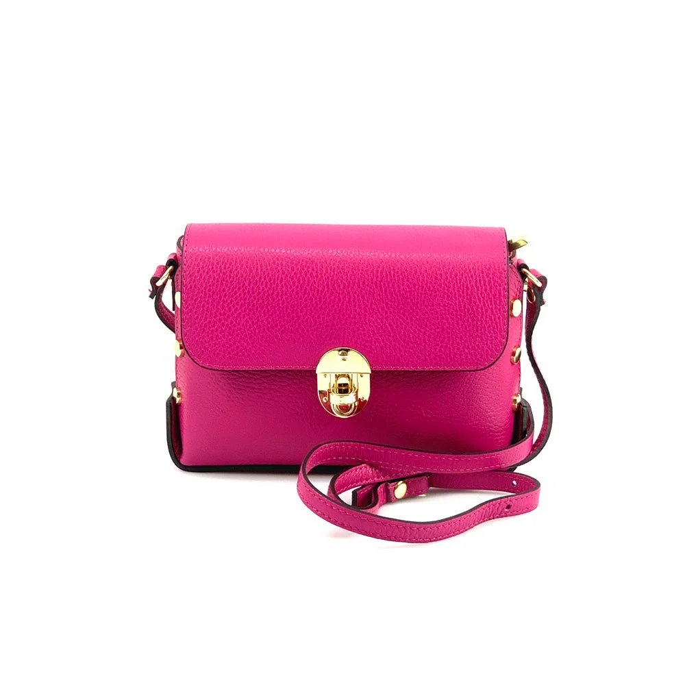 Malak Clutch in smooth calfskin leather - Image 8