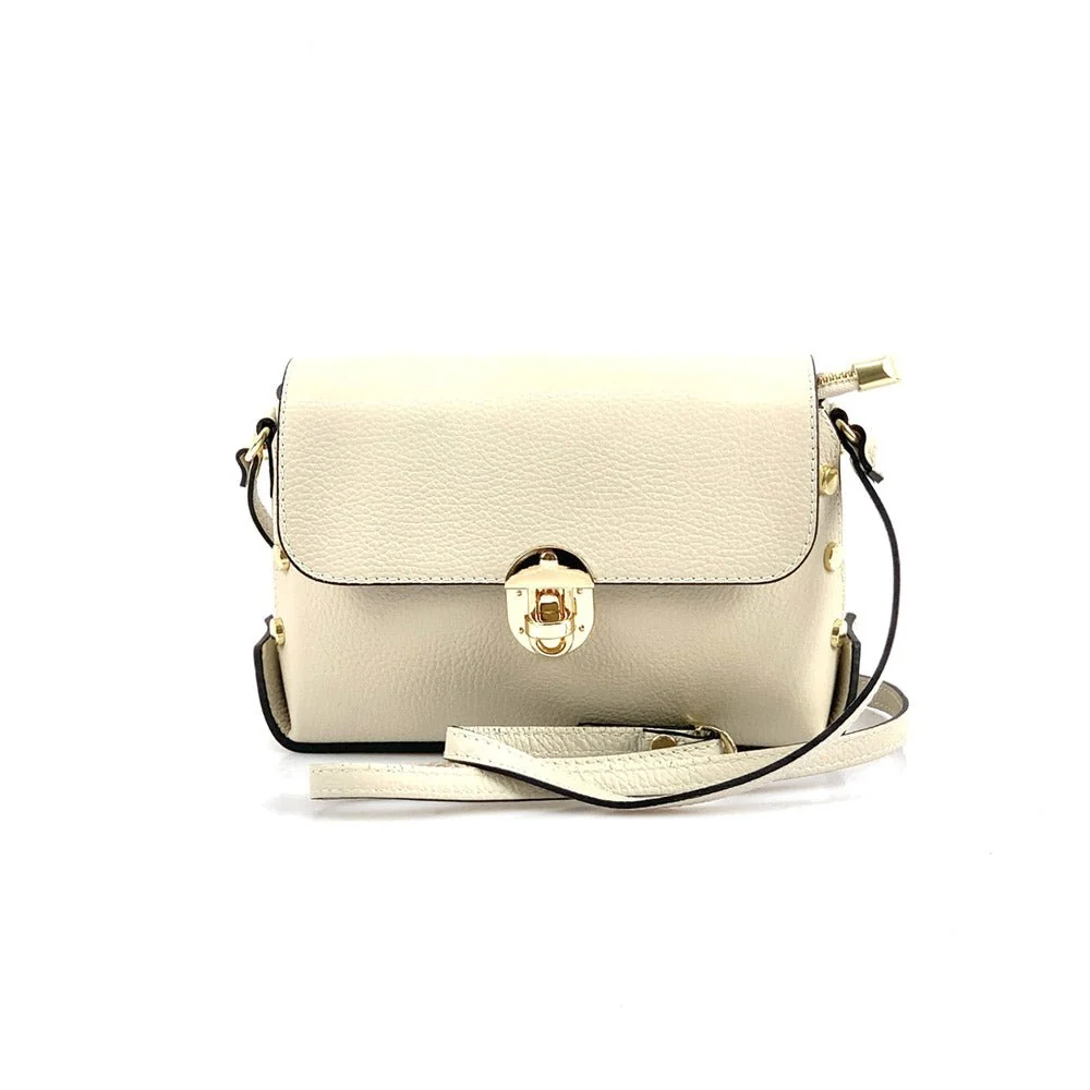 Malak Clutch in smooth calfskin leather - Image 12