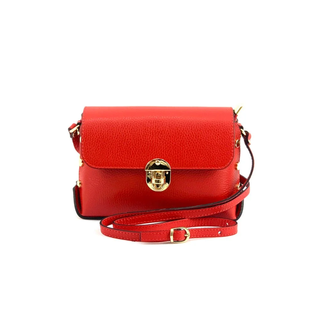 Malak Clutch in smooth calfskin leather - Image 13