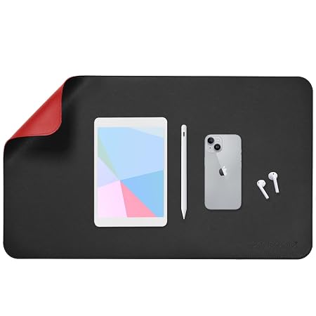 AROPANA Leather Desk Mat 60x35cm | Large Reversible Mouse Pad & Computer Table Protector - Image 5