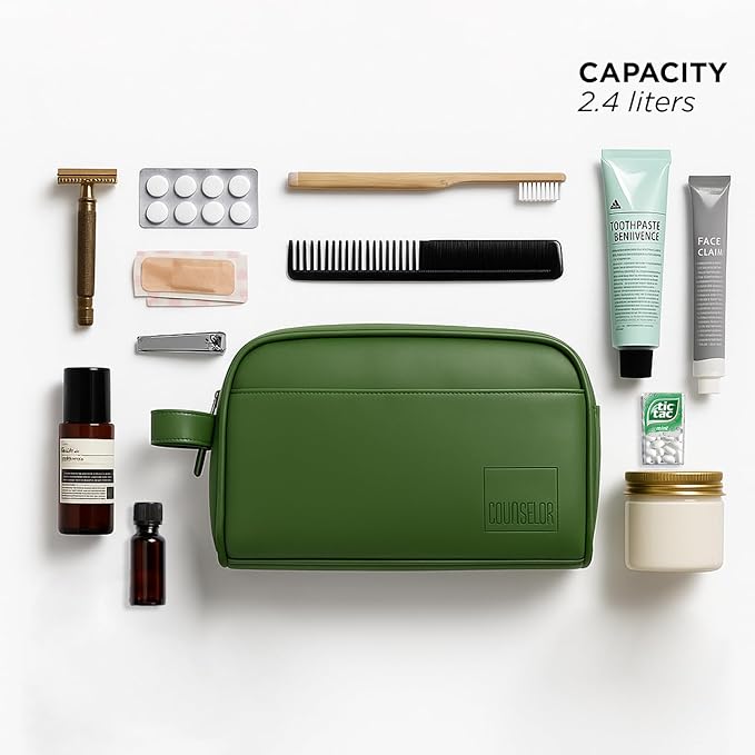COUNSELOR Toiletry Bag for Men & Women, - Image 5