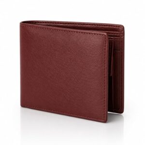 Immortal Brown Leather Bifold Wallet for Men