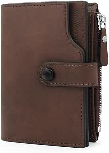 HNOOM RFID Blocking Small Wallet for Men