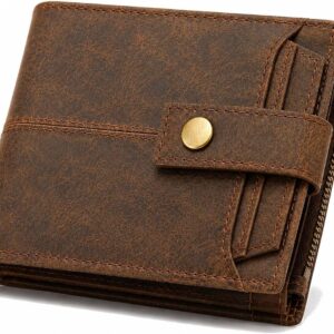 Leather Wallet for Men, | RFID Blocking |