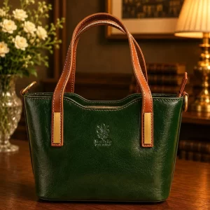 Liviana Hand-Dyed Italian Tote Leather Bag